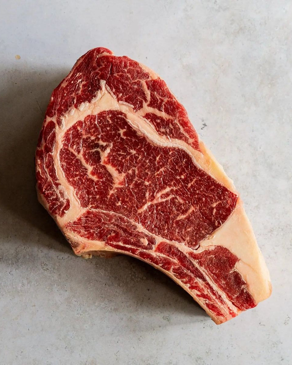 Dry Aged Black Angus Bone-in Ribeye